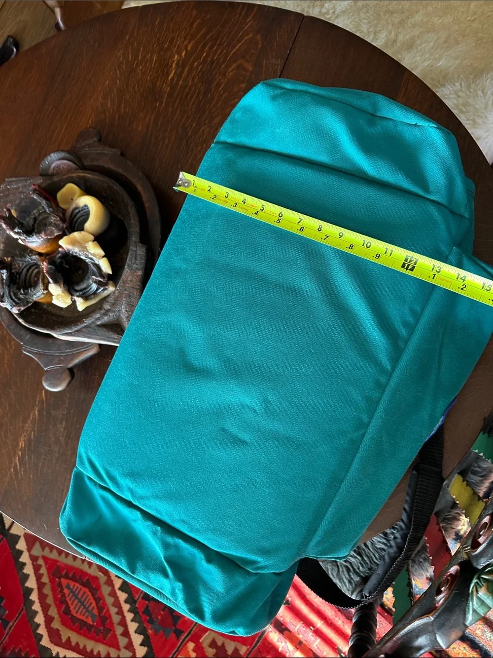 Jansport ‘World Traveler’ large Teal Weekend Duffel Bag Gym beach travel unisex